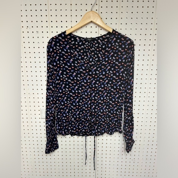 Rails Beaux Butterfly Print Top - Picture 2 of 6